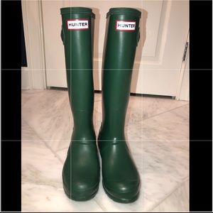 Tall Hunter rain boots